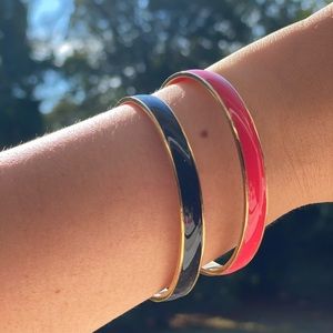 Two JCrew Bangle Bracelets
